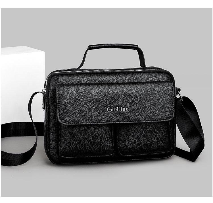 Sac Messager Bandoulière Business Rétro pour Homme avec Grande Capacité