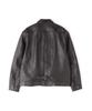 SCHOTT NYC SHEEP LEATHER 1st TRACKER Sheep Leather Trucker Size JKT/Men's Jacket, 2XL, 010, Black, 782-3150012