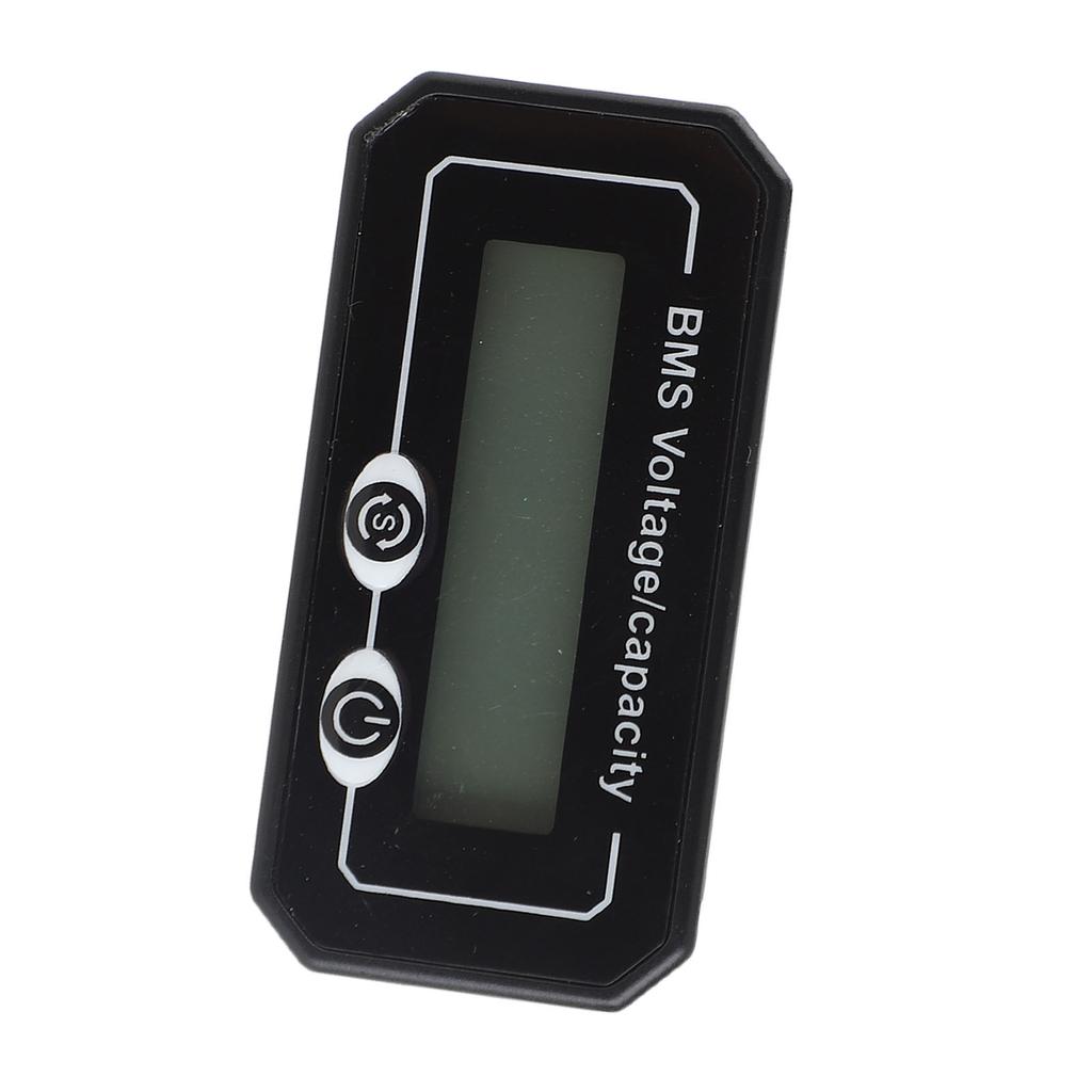 Battery Meter Digital Display High Precise 8V To 99.9V Lithium Battery Capacity Voltage Gauge