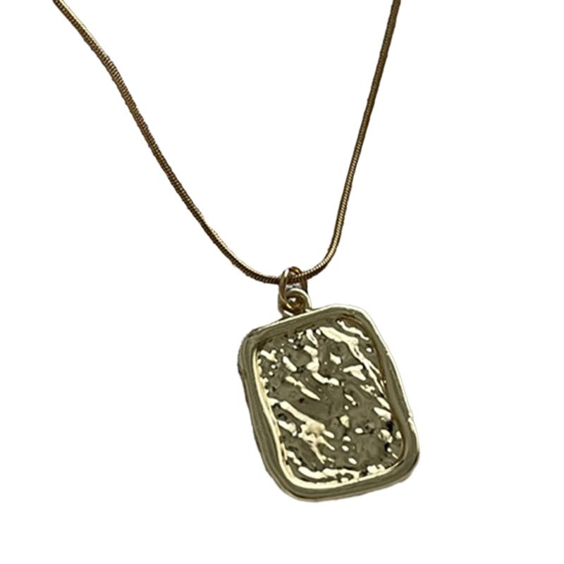 Stainless Steel Heart Necklace Female Temperament Niche Snake Bone Collarbone Chain Student Adjustable Chain Jewelry