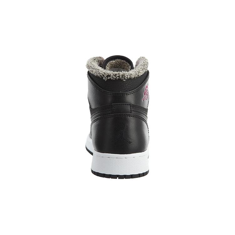 Jordan 1 Retro High Fleece Černá Růžová GS 332148-014