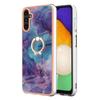 YB IMD Series-17 Style-E For Samsung Galaxy A35 5G Cover Kickstand Electroplating TPU Phone Shell