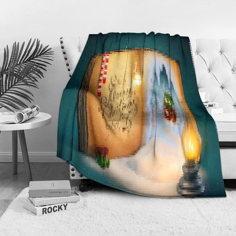 Tuniu Soft Cozy Blanket for Home Sofa Bed Living Room Decorative Throw Blanket Bedspread