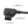 DTAP B to 0B 2-Pin Female Power Expansion Socket with 1/4 Screw