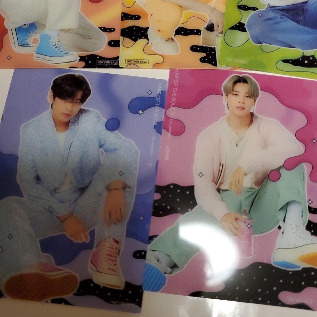 [USED] BTS Official Universal Studios Japan Bonus Storage Case Trading Card MAPOFTHESOUL7