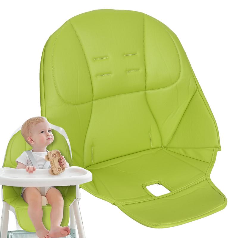 Dining Chair Cushion Kids Stay In Place Backing Seat Pad Cushion Leather Anti-Scratch Easy Clean Chair For Antilop High Chair