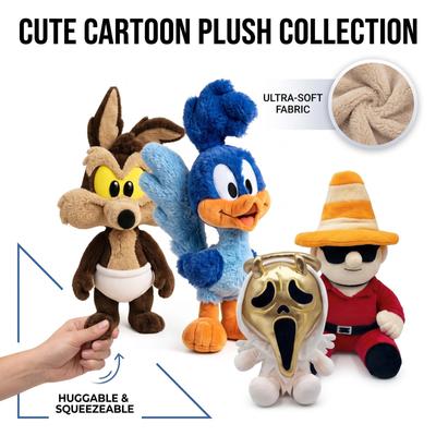 Cute Novelty Plush Toy for Kids, Soft Stuffed Animal Doll for Play, Display and Gifts