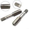 Tap Set Tools CNC Machine Silver 2pcs High Speed Steel 14mmx1.25 Metric Taper