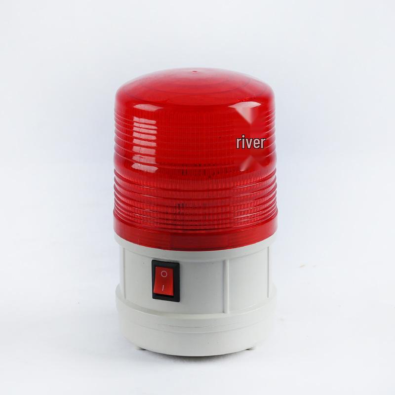 LED Rotating Strobe Flashing Light with Sound Alarm for Road Construction and Emergency Signals