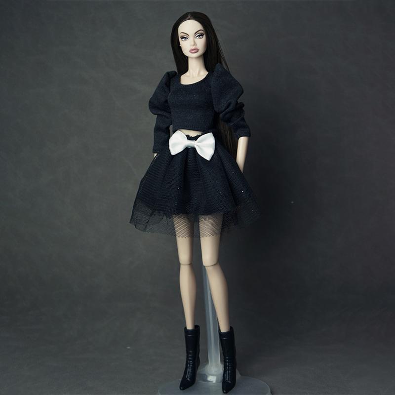 30cm Doll Clothes Multi Joint Doll Clothing Short Skirt Doll Clothes Accessories Doll Dress Kids Birthday Gifts