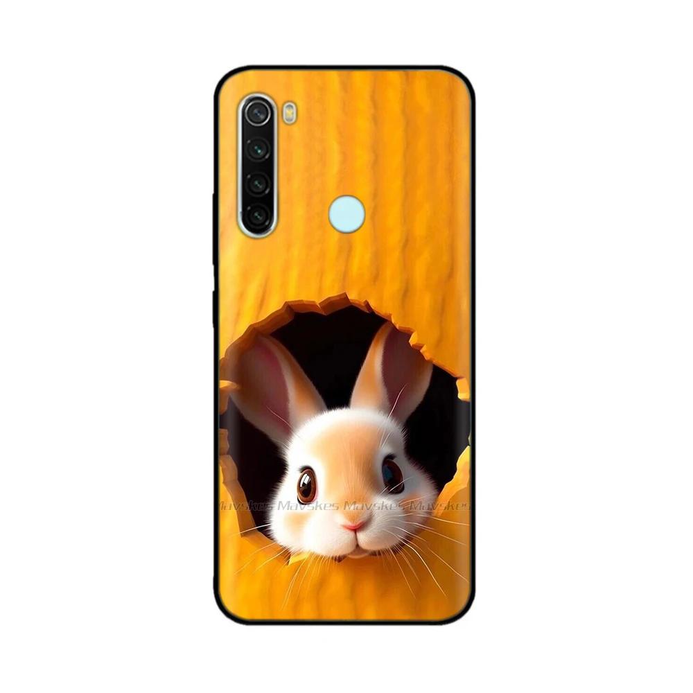 Per Xiaomi Redmi Note 8T Custodia Fantasia Protezione Completa Morbido Silicone Liquido Cover Cartone Animato per Redmi Note 8T Note8T Guscio Fundas