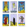 Classic Tarot Card A 78PCS Cards English Version Prediction Divination Board Game Holiday Games, Halloween and Christmas Gifts