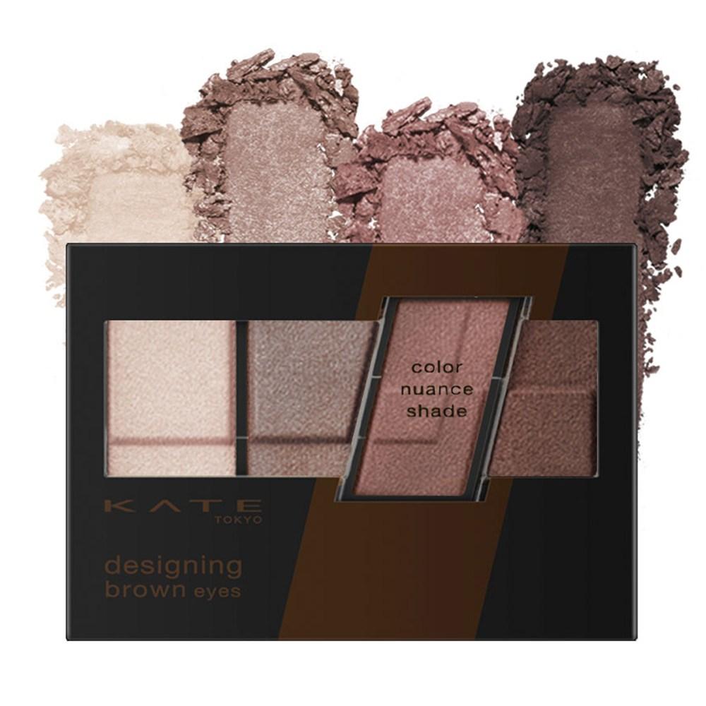Kate Designing Brown Eyes Shadow, BR-12 Gray Brown, 1 pc.