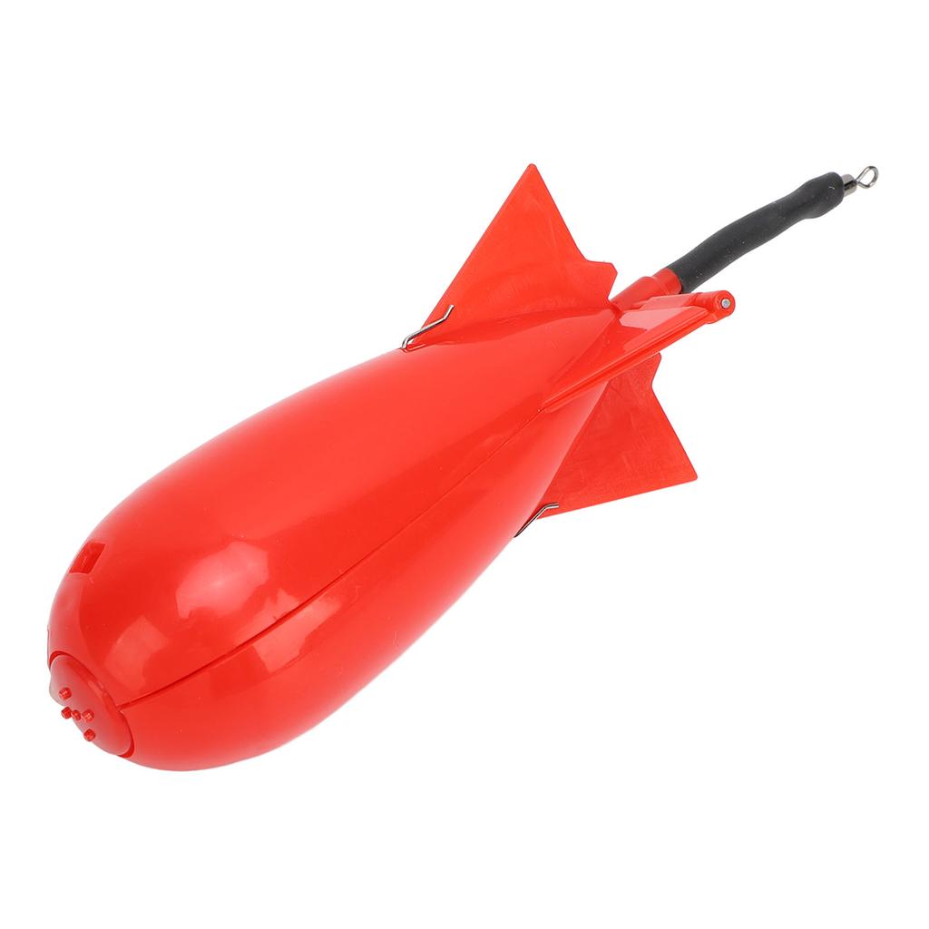 Carp Feeder Float Bait Holder Portable Wear Resistance Float Lure Bait Holder for Nesting Red L