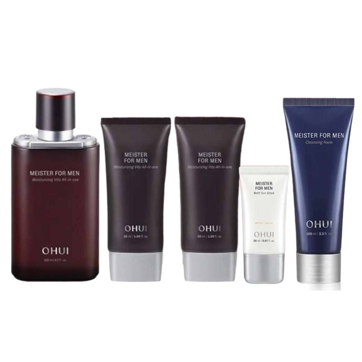 O HUI Meister For Men Moisturizing Vita All-in-One Special Set for Hydrating & Revitalizing Skin