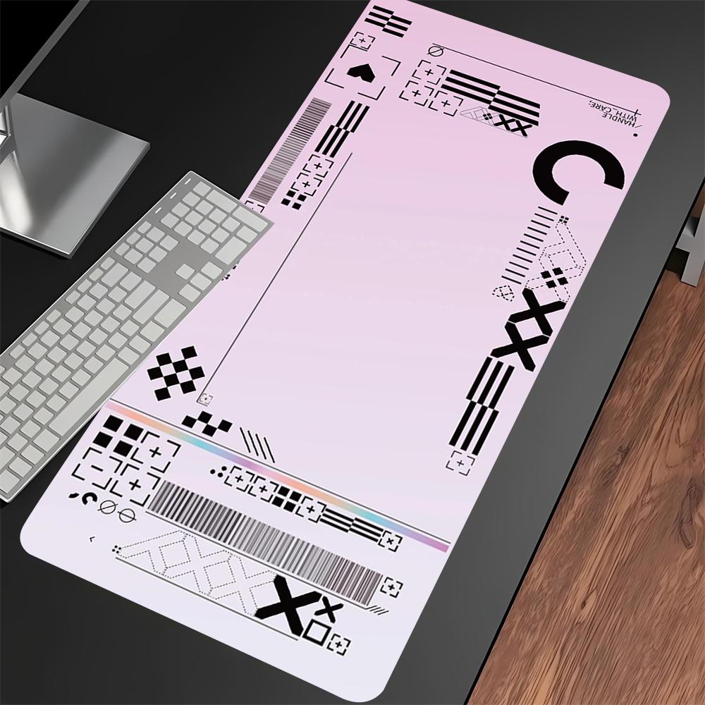 Tappetini Mouse Bianchi Printstream Tappetini Mouse da Gioco Tappetino Mouse Grande Tappetino in Gomma per Gamer Tappetino da Scrivania in Gomma Tappetini Lunghi da Scrivania Aziendali XXL Per Csgo