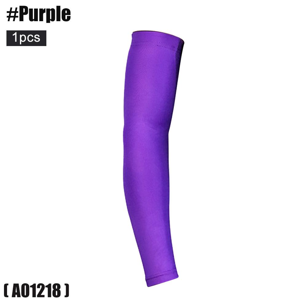 1Pcs Uv Protection Cooling Arm Sleeves Sun Sleeves For Men Women, Arm Cover For Cycling Running Golf Driving Basketball Football