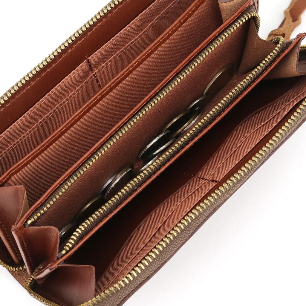 Avirex Ferne 2 Round Zip Long Wallet AX9302 Black (10)