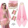 Belly Dance Stage Costume Lightweight Fabric Belly Dance Clothes For Comfort And Freedoms Of Movement
