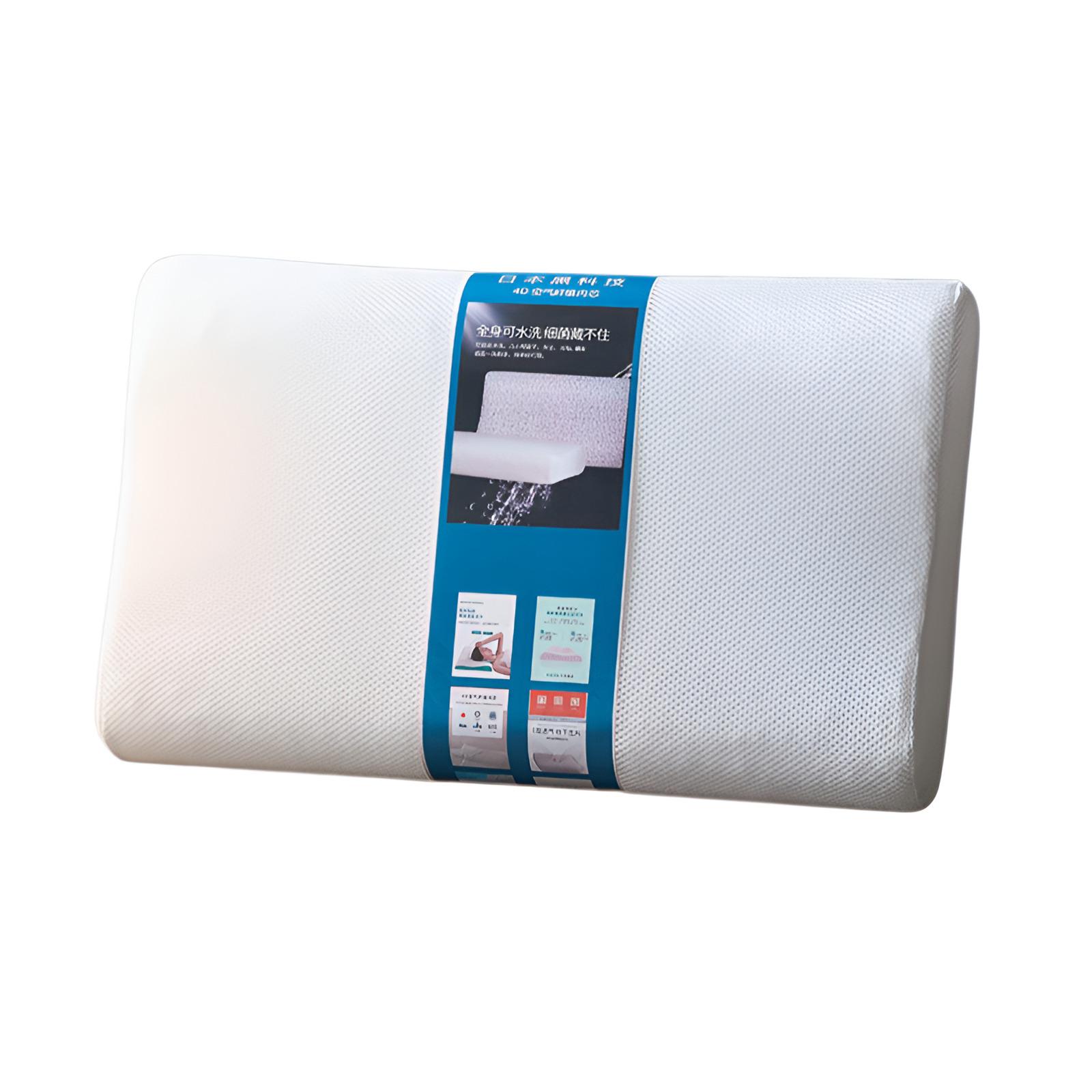 New 4d Air Fiber Pillow Four Seasons Breathable Neck Protection Comfortable Pillow Core Washable Student Dormitory Pillow Core 50x30x68cm