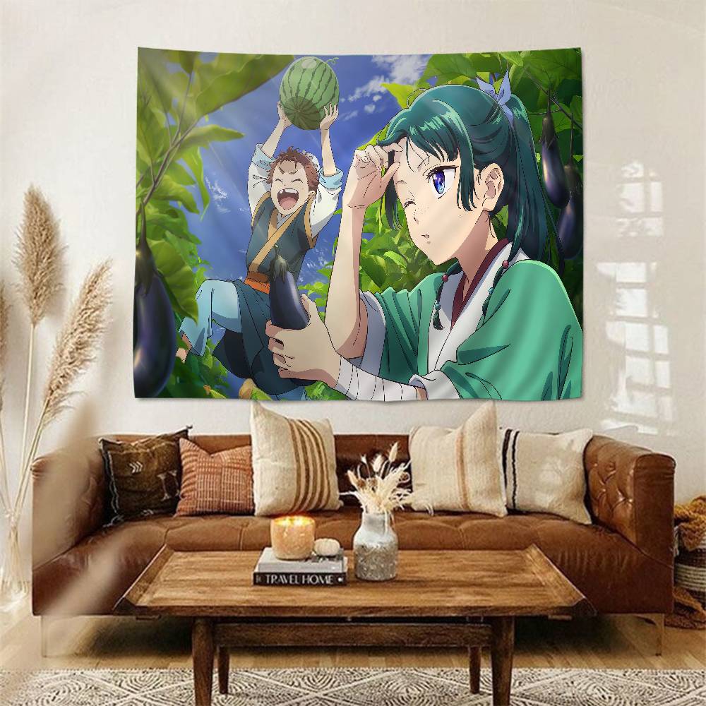 Popular Anime The Apothecary Diaries Hanging Bohemian Tapestry Cheap Hippie Wall Hanging Bohemian Tapestries Hanging Home Decor