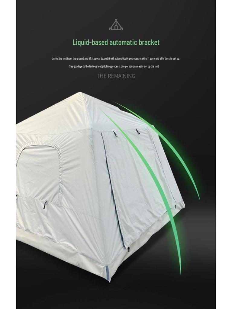Tragbares aufblasbares Campingzelt für 4-5 Personen für den Außenbereich