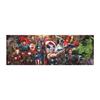Puzzle Panorama 1000 pièces - CLEMENTONI - MARVEL - Poster inclus - Multicolore - Pour adultes