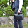 Toyooka Craftsmanship Domestic Dulles Bag Genuine Leather Business Bag Mini Size Small Dark Brown A5 Width 30cm Original Luxury Shearling Gloves