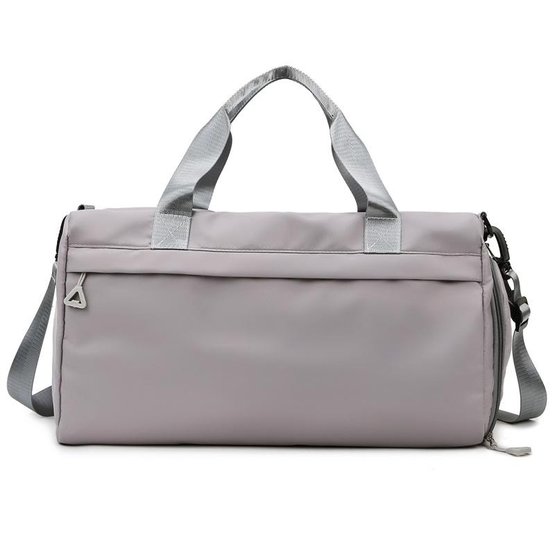 Fitness bag, wet and dry separation shoe position, sports training, yoga bag, women's, large-capacity hand luggage bag.