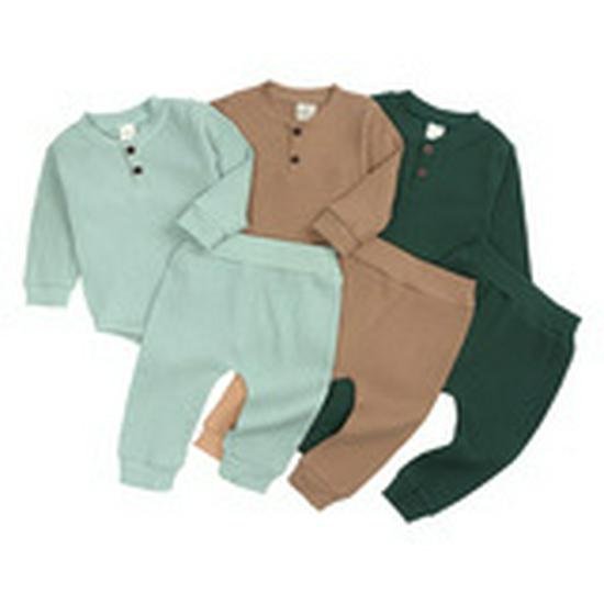 2026 Autumn Korean Style Hooded Sweatshirt & Sports Pants Set for Boys and Girls