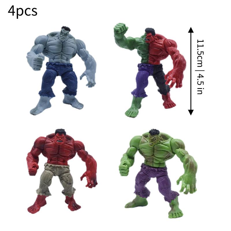 Очаровательная коллекция из 4 фигурок Грин Гигант Причудливые модели для демонстрации