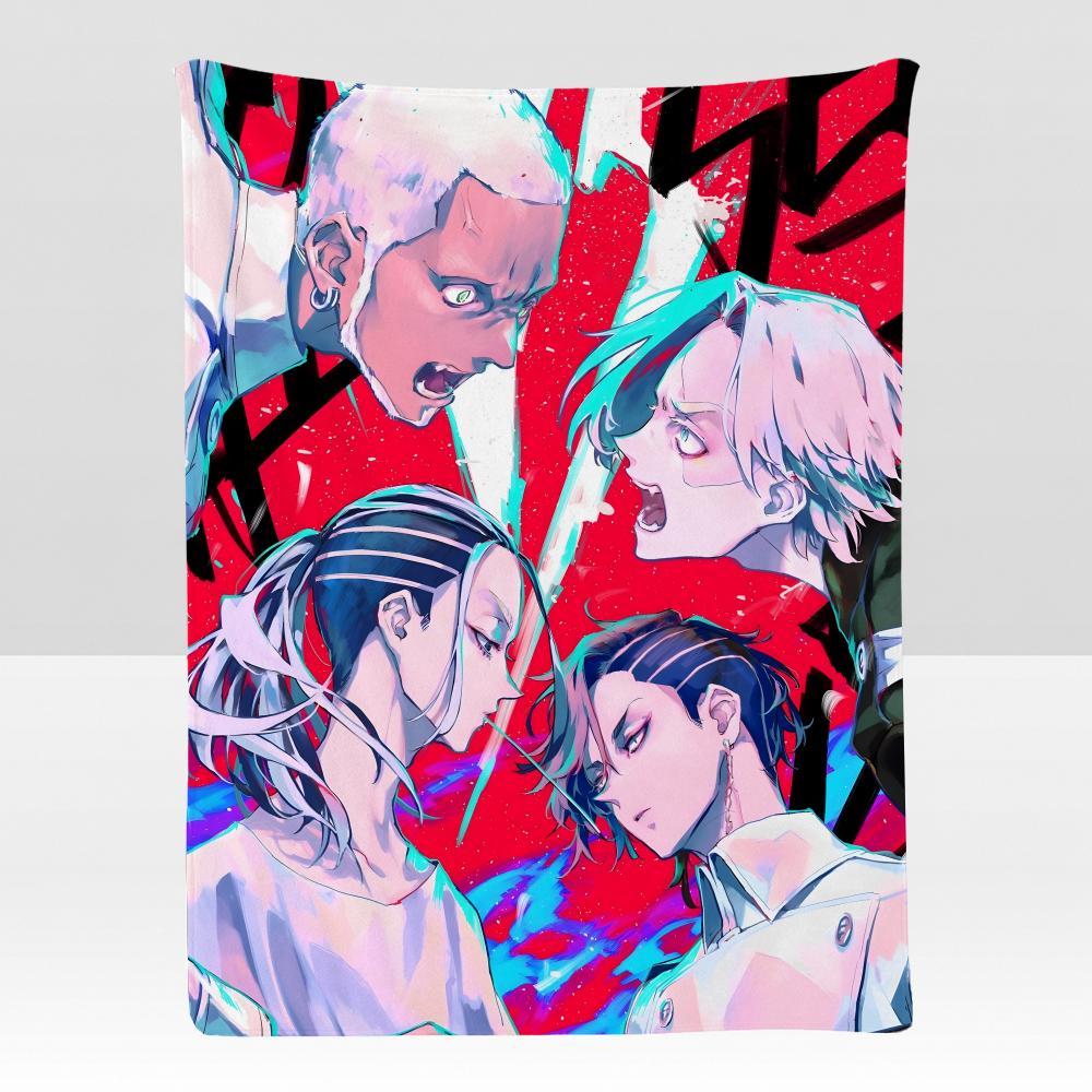 Anime TTokyo RRevengers Throw Soft Flannel Blanket for Bed Bedroom Sofa Picnic Throw Skinfriendly Breathable Gift Cover