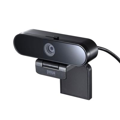 Cámara WEB Sanwa Supply sin micrófono obturador de privacidad Ángulo de visión horizontal Conexión USB Incorporada 60° CMS-V67BK