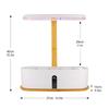 Hydroponics Growing System Indoor Garden 10 Pods 20W 72LED Grow Light Full Spectrum Adjustable