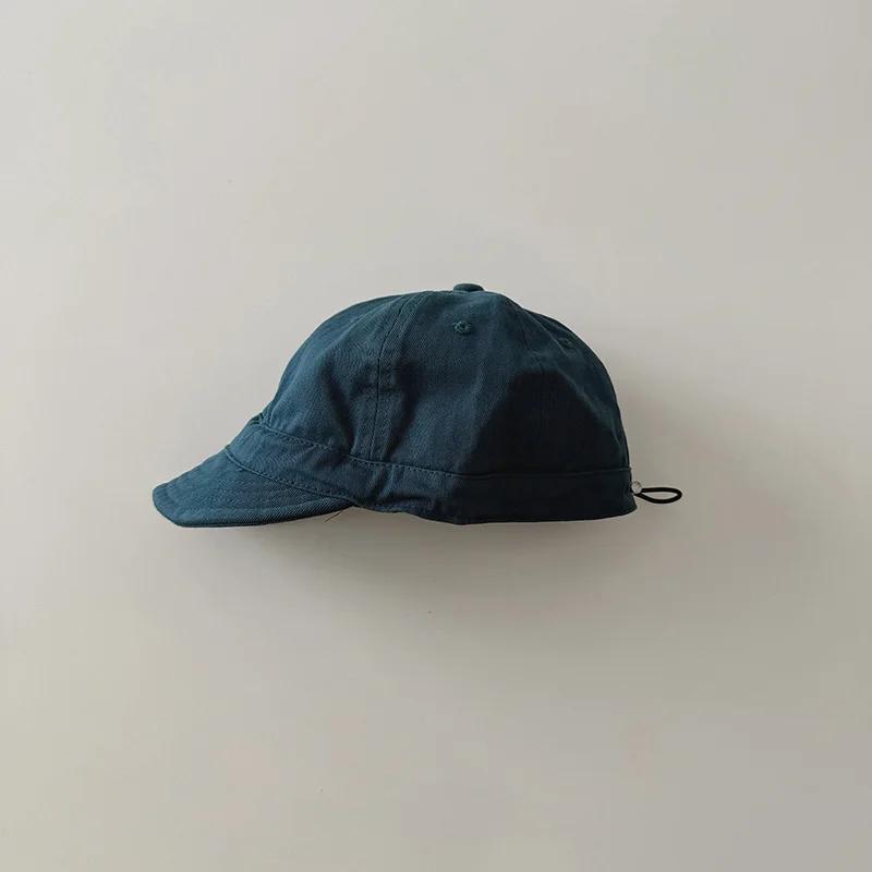 Frühling Sommer Baby Baseballkappe Einfarbige Baby Jungen Mädchen Schirmmütze Weicher Kleinkind Kinder Sonnenschutz Visier