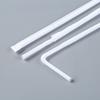 300Pcs Colorful Disposable Plastic Curved Drinking Straws 8 Inches Long Multi Colored Rainbow Straw Party Bar Drink Accessories