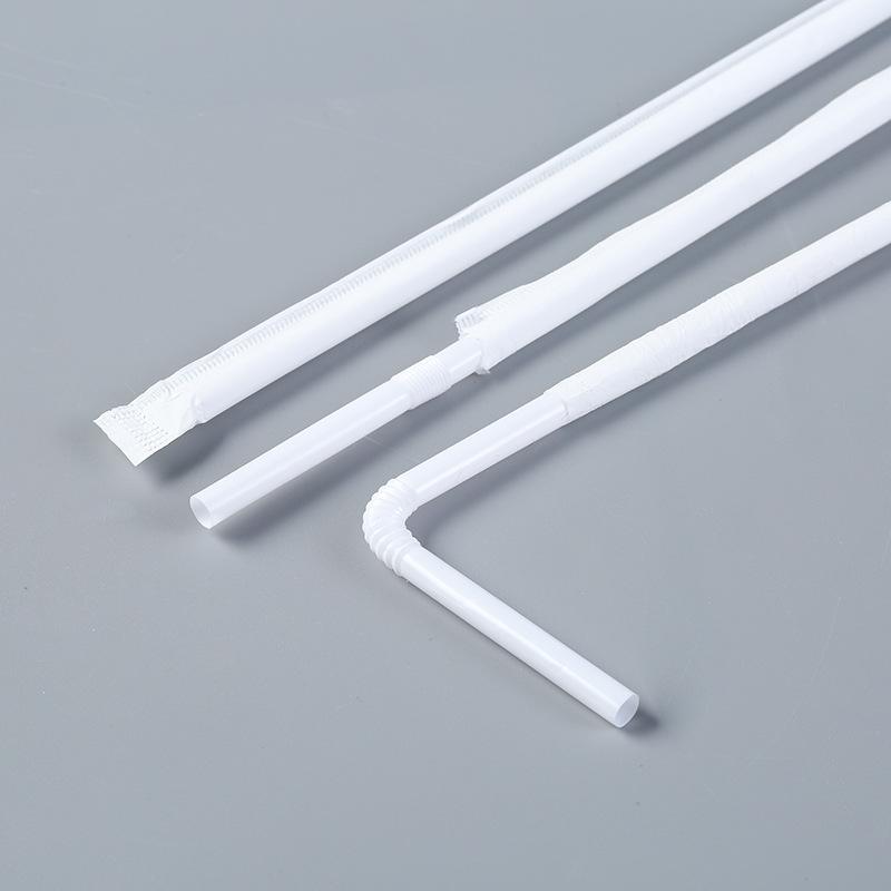 300Pcs Colorful Disposable Plastic Curved Drinking Straws 8 Inches Long Multi Colored Rainbow Straw Party Bar Drink Accessories