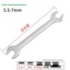 High Hardness Metric Mirror Finish Multi-Size Double-Ended Open-End Wrench