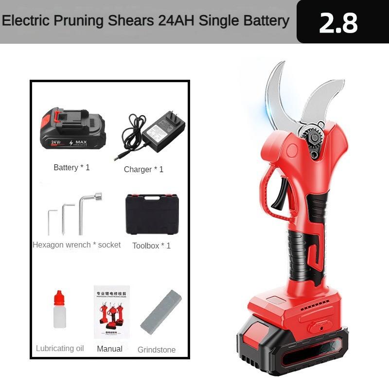 0.Portable Electric Pruning Shears Rechargeable Branch Cutting Scissors Household Gardening Fruit Tree Pruning Tools