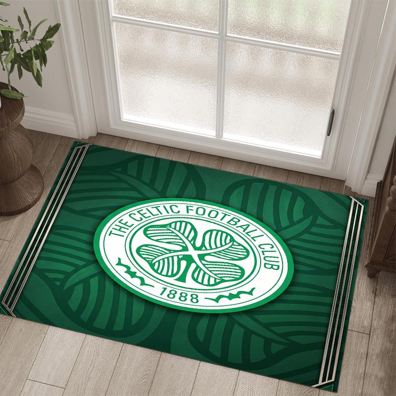 Tappeto in velluto di cristallo Design Celtic FC Accogliente Non?Tappeto Stampato Antiscivolo per Camera da Letto Soggiorno Ingresso