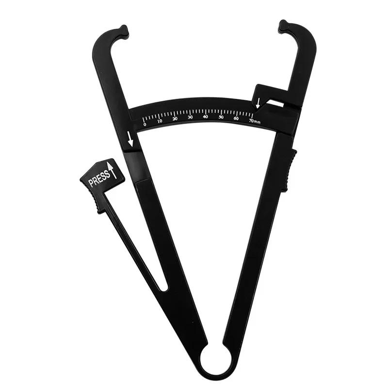 1PC Crossfit Body Fat Loss Tester Calculator Fitness Caliper Clip Measurement Slim Skin Fold Body Fat Chart Gym Equipment