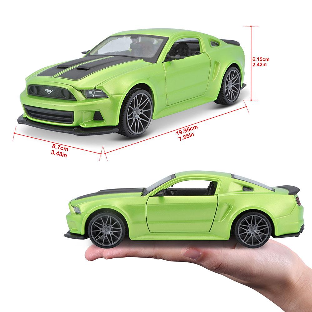 Maisto 1:24 2014 Ford Mustang Street Racer Highly-detailed Die-cast Precision Model Car Model Collection Gift
