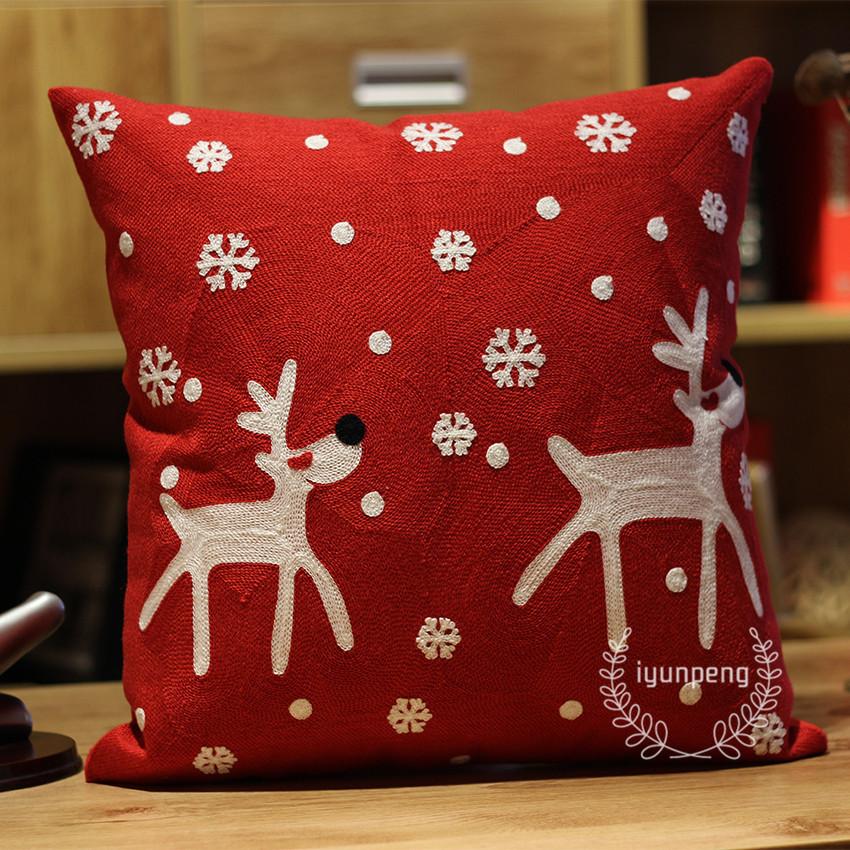 Weihnachtsgeschenke Neujahr Heim Geschenk Kissenbezug Niedlich Cartoon Büro Kissen Sofa Kissenbezug