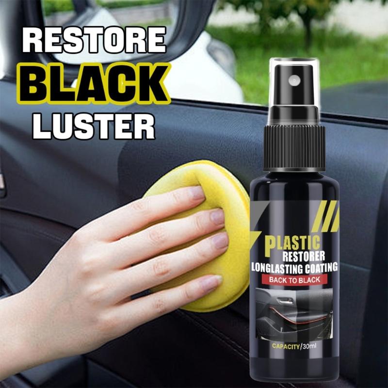 Plastic Protection Coating for Car Motorcycles High Performances Ceramic Formula Prevents Fading Weather Damage Restores