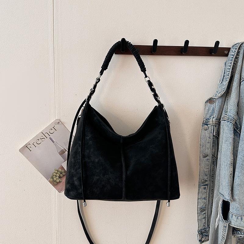 Для поездок на работу, Модная, Простая и Элегантная Сумка, Рюкзак и Сумка-тоут чёрный