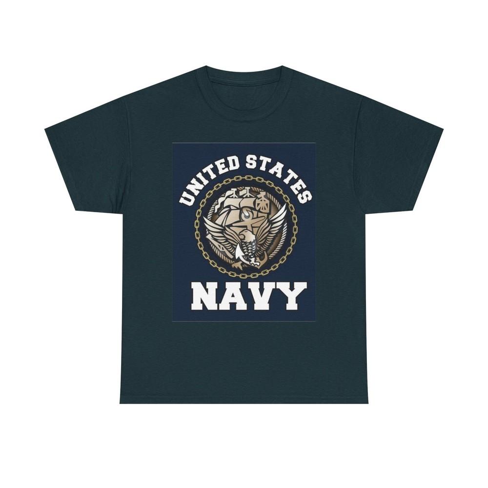 US Navy Grafik T-Shirt Militärische Ausrüstung Unisex Schweres Baumwoll-T-Shirt Unisex T-Shirt