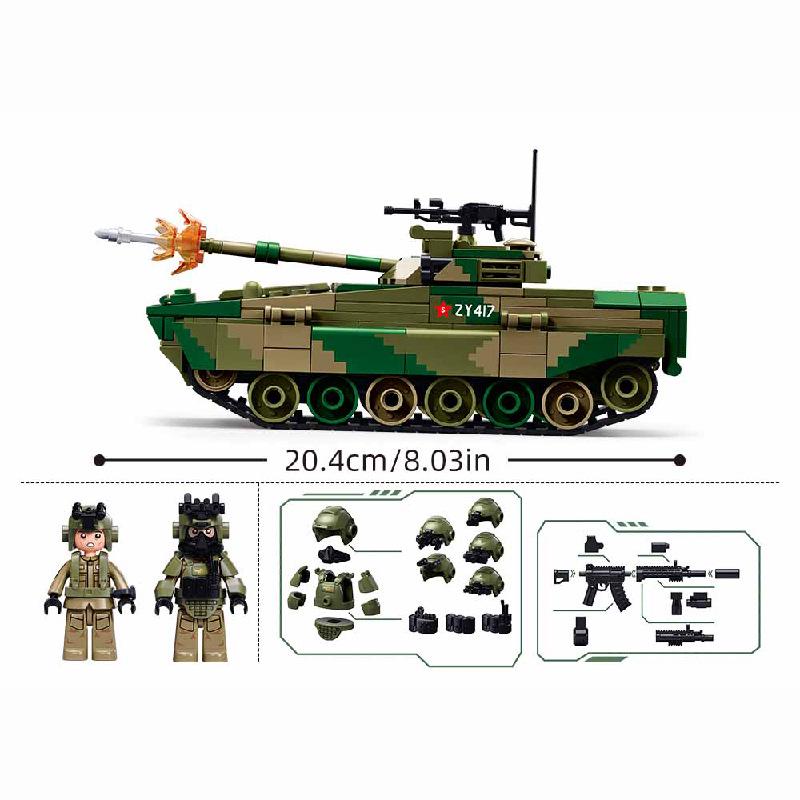 Xiao Luban B1592 Infantry Fighting Vehicle Building Blocks Toy for Kids