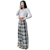 Fashion Women Trousers Casual Ladies Pants Fashion Casual Checkered Printed Pants