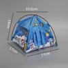 Mini Tent Desktop Ornament Creative Desk Toy Niche Miniature Shooting Prop Entryway Living Room Office Cubicle Home Decor Accent