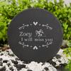 Personalisierter Haustier-Gedenkstein Gravierter Grabstein Hund Beileidsgeschenk Individuell Gravierte Hund Katze Gedenkplakette Haustierverlust Geschenke